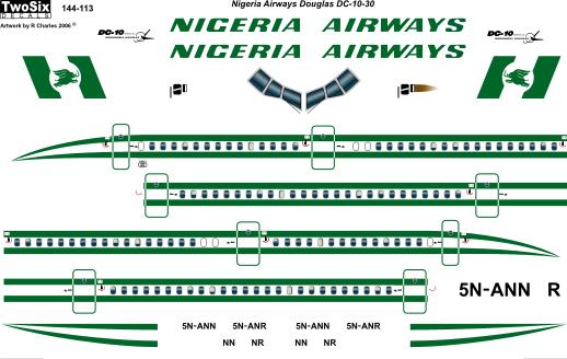 Douglas DC10-30 (Nigerian Airways) 144-113
