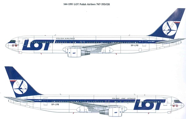 Boeing 767-300 (LOT Polish Airlines)  144-1195