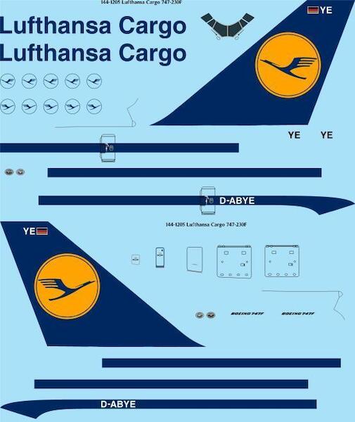 Boeing 747-200F (Lufthansa Cargo) 144-1205