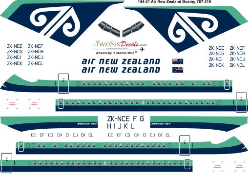 Boeing 767-300 (Air New Zealand) 144-121
