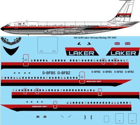 Boeing 707-351C (Laker Airways) 144-1238