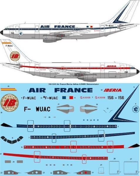 Airbus A300B-1 Demonstrator (Air France/Iberia) 144-1241
