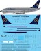 Boeing 737-230 (Lufthansa experimental with cheatline) 144-1249