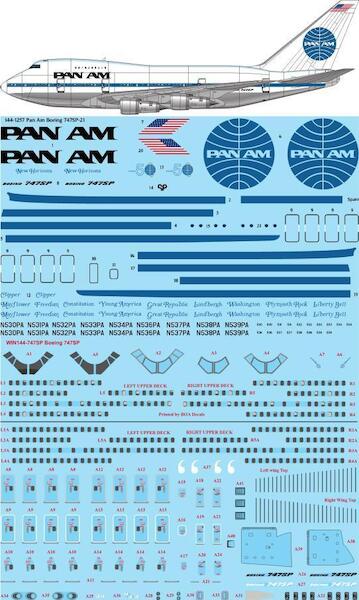 Boeing 747SP-21 (PanAm Delivery) 144-1257