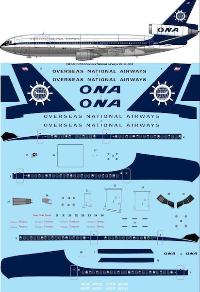 McDonnell Douglas DC10-10 (Overseas National Airways)  144-1271