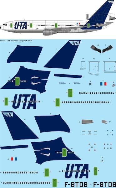 McDonnell Douglas DC10-10 (UTA) 144-1272