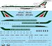 Boeing 727-243/Adv (Alitalia)  For CRM kit 144-1289