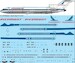 Boeing 727-200/ADV (Piedmont) For CRM kit 144-1293