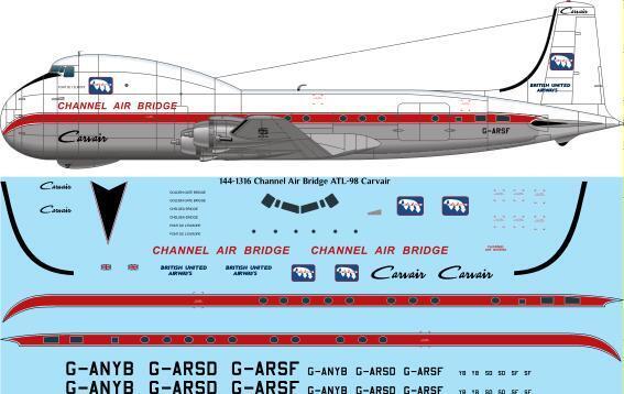 ATL98 Carvair (Channel Air Bridge)  144-1316