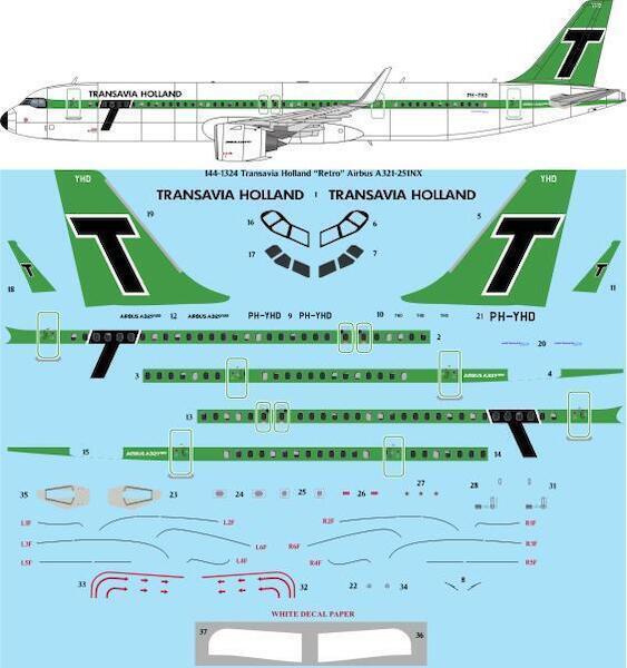 Airbus A321-251NX 0NEO (Transavia Retro)  144-1324