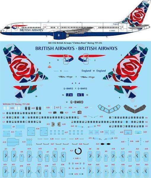 Boeing 757 British Airways "Chelsea Rose"  144-1332
