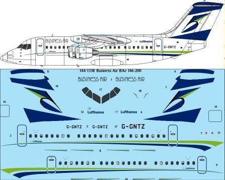 BAe 146-200 (Business Air)  144-1338