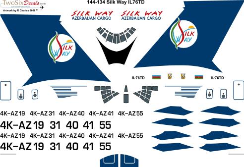 Ilyushin IL76 (Silk Airways)  144-134