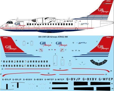ATR-42-300 (Gill Airways) 144-1345