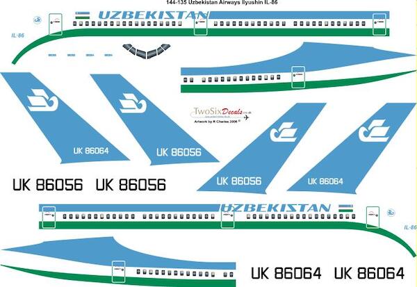 Ilyushin IL86 (Usbekistan Airways) 144-135