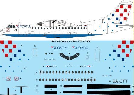 ATR-42-300 (Croatia Airlines) 144-1350