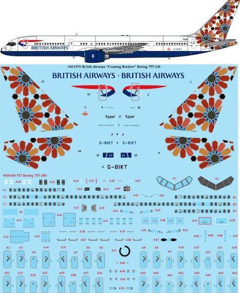 Boeing 757-236 (British Airways "Crossing Borders")  144-1374