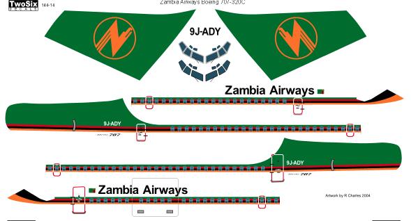 Boeing 707-320C (Zambia Airways)  144-14