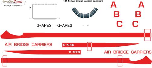 Vickers Vanguard (Air Bridge) 144-143
