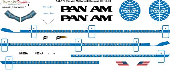 McDonnell Douglas DC10-30 (PanAm)  144-170