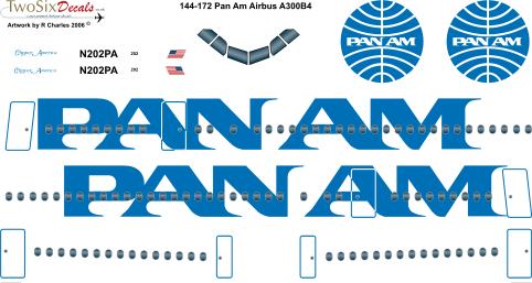 Airbus A300B-4 (PanAm Billboard) 144-172