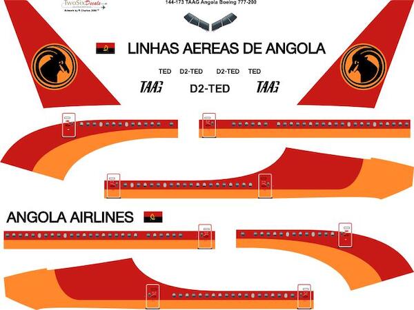Boeing 777-200 (TAAG Angola Airlines)  144-173