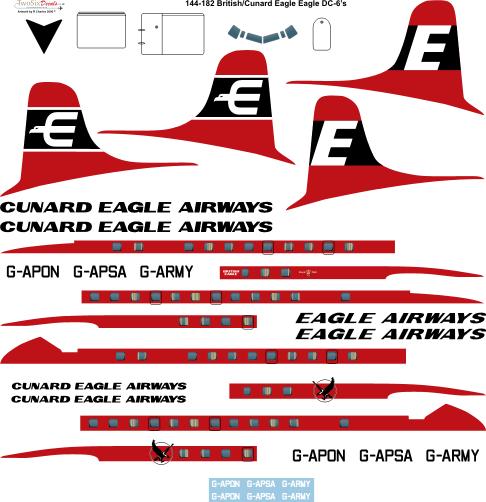 Douglas DC6B (British Eagle)  144-182