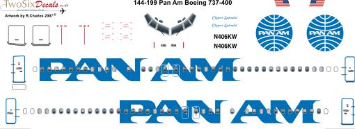 Boeing 737-400 (PanAm)  144-199