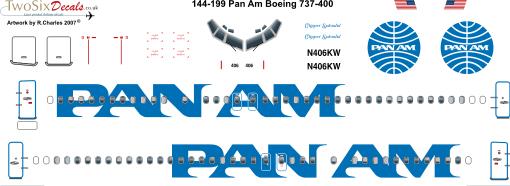 Boeing 737-400 (PanAm) 144-199