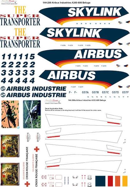 Airbus A300-600ST (Airbus original livery) 144-200