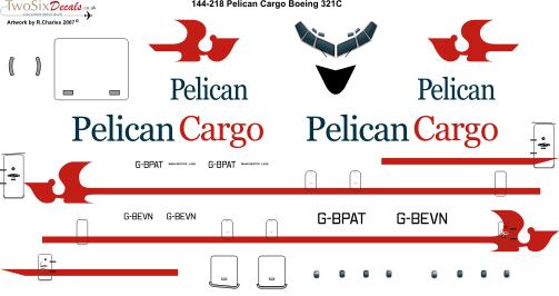 Boeing 707-320C (Pelican Cargo) 144-218