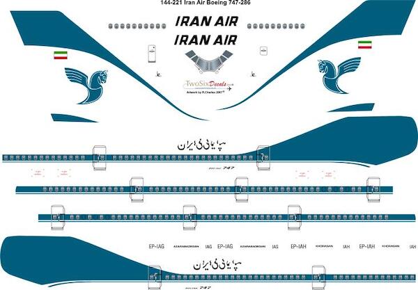 Boeing 747-200 (Iran Air) 144-221