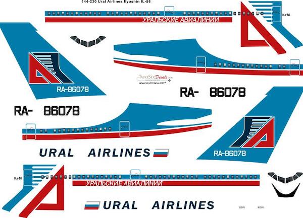 Ilyushin IL86 (URAL) 144-230