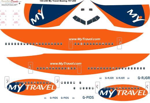 Boeing 757-200 (My Travel)  144-240