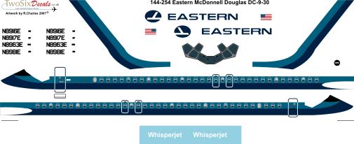 Douglas DC9-30 (Eastern) 144-254
