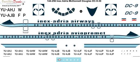 Douglas DC9-30 (Inex Adria) 144-256