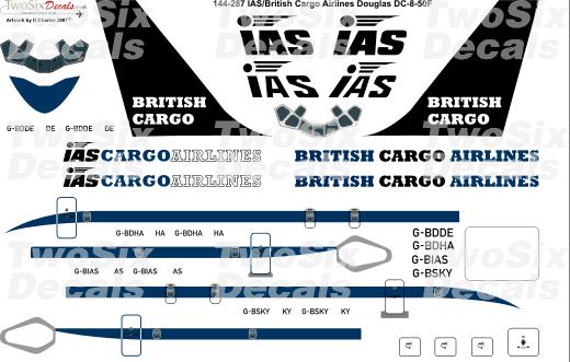 Douglas DC8-50F (IAS Crago)  144-287