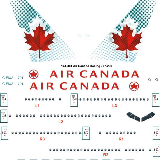 Boeing 777-200 (Air Canada)  144-301
