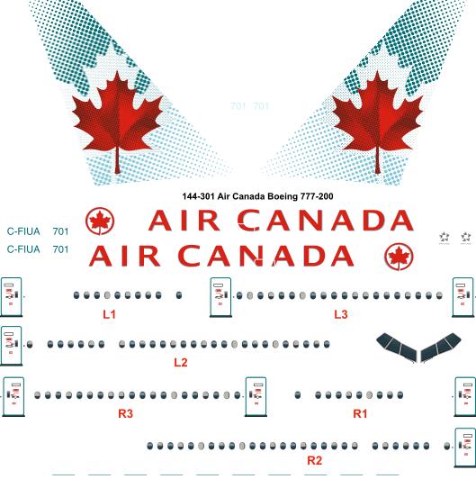 Boeing 777-200 (Air Canada) 144-301