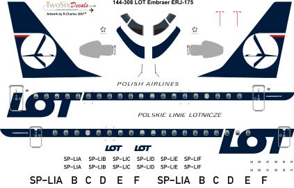 Embraer ERJ175 (LOT)  144-308