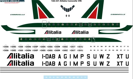 SE210 Caravelle VIN (Alitalia) 144-331