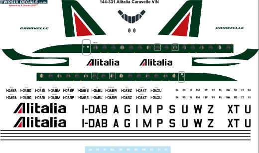 SE210 Caravelle VIN (Alitalia)  144-331