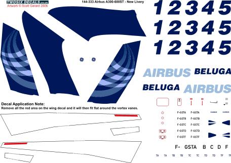 Airbus A300-600ST Beluga (Airbus new livery)  144-333