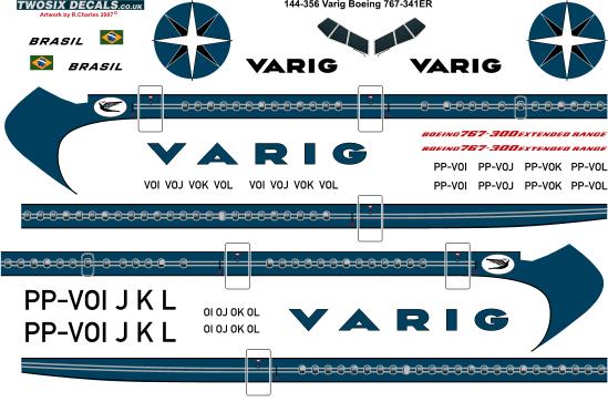 Boeing 767-341ER (Varig OC) 144-356