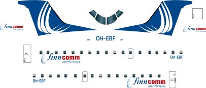 Embraer EMB145 (FinnComm Airlines)  144-360