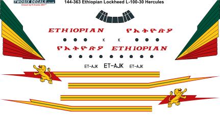 Lockheed L100-30 Hercules (Ethiopian)  144-363