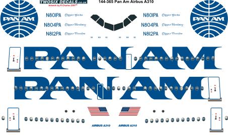 Airbus A310-300 (PanAm) 144-365