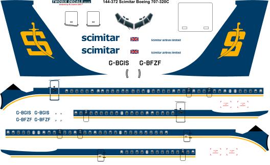 Boeing 707-320 (Scimitar) 144-372