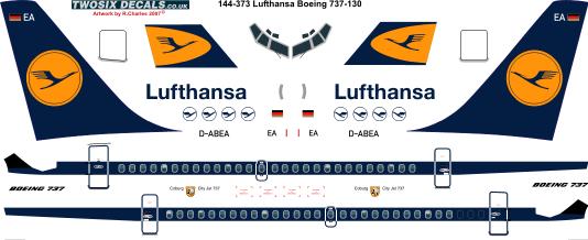 Boeing 737-130 (Lufthansa 1st schemes) 144-373