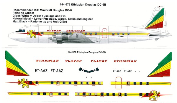 Douglas DC6B (Ethiopian Airlines) 144-378